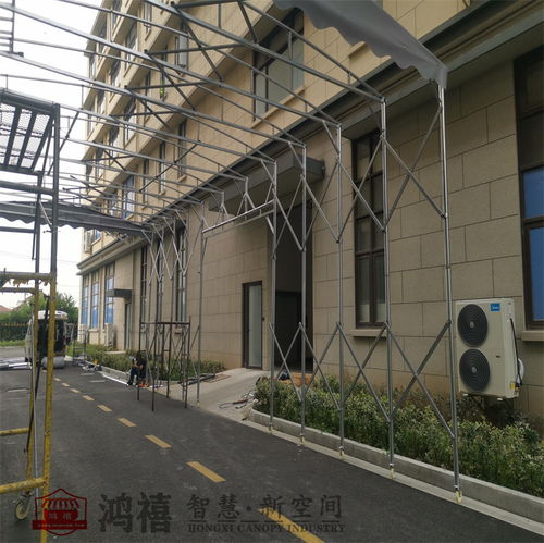 金東移動(dòng)蓬房 伸縮式臨時(shí)堆貨防雨推拉帳篷的實(shí)用優(yōu)勢